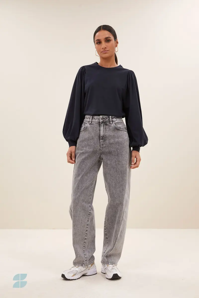 By-Bar begum grey pants grey denim