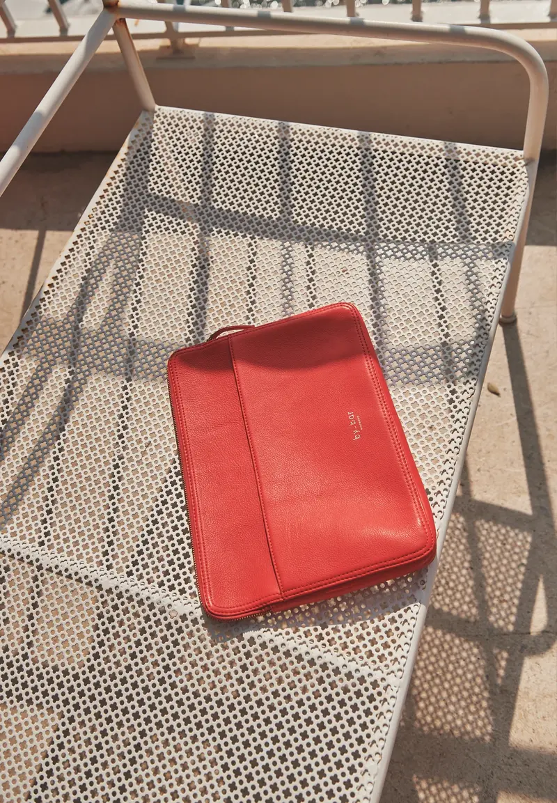 By-Bar laptop bag poppy red