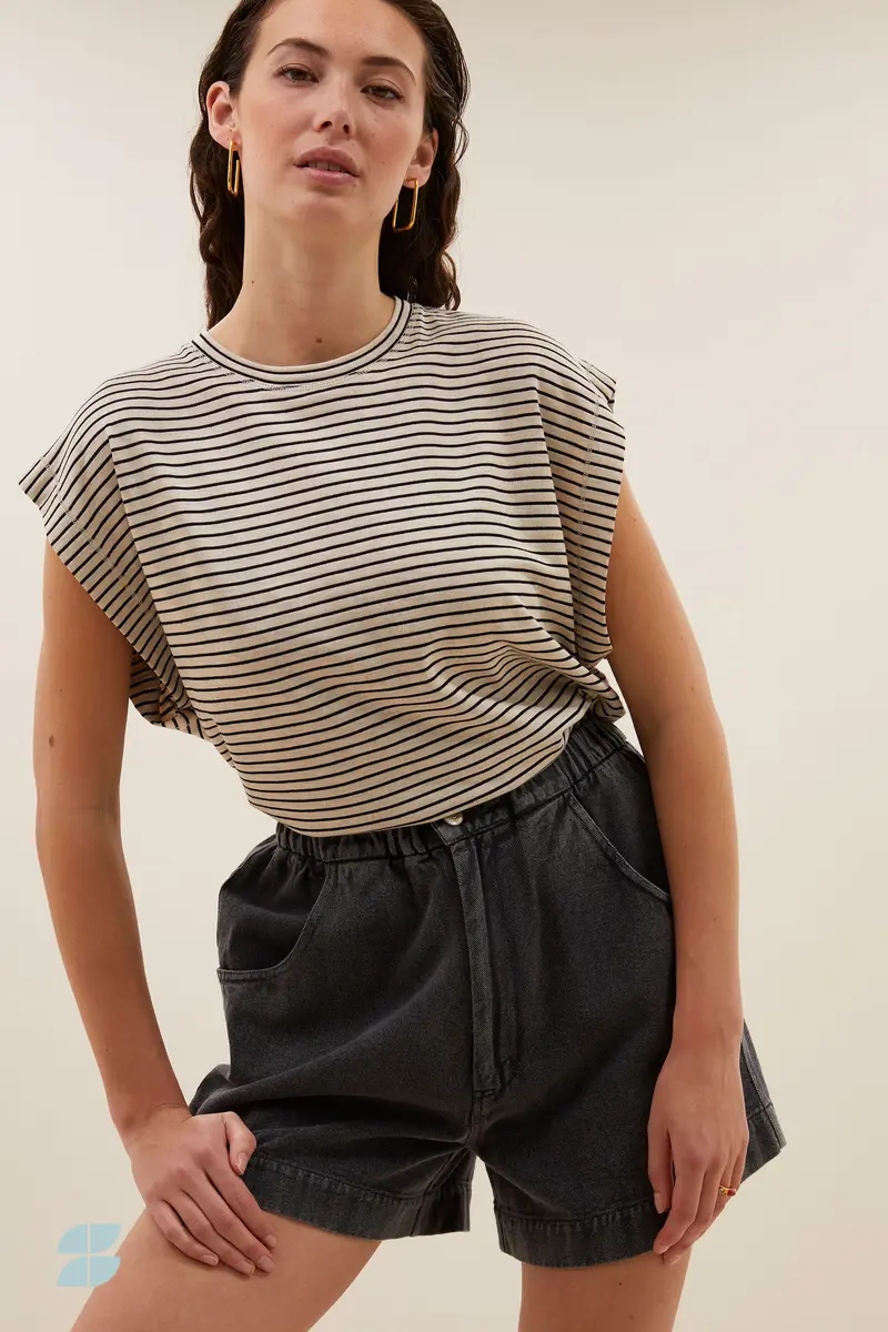 By-Bar mason small stripe  top