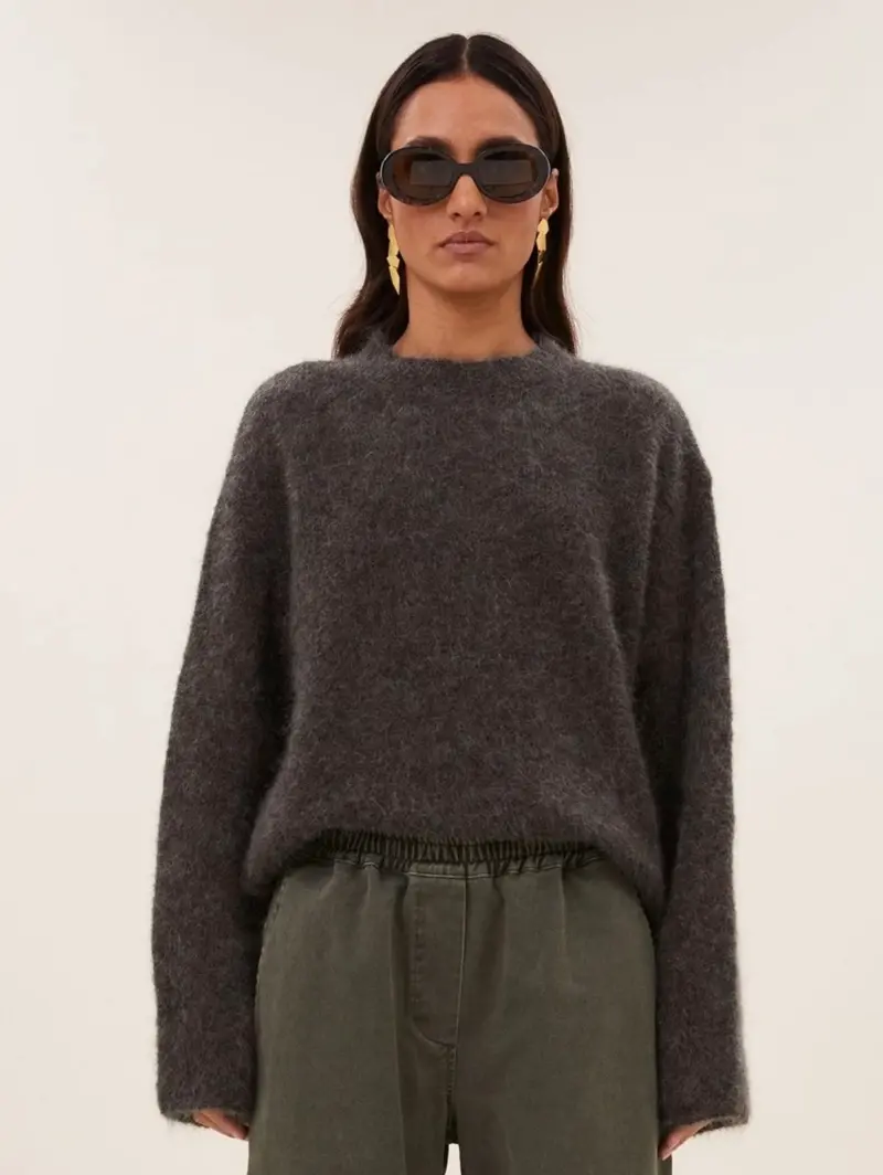 By-Bar vasile pullover moss brown