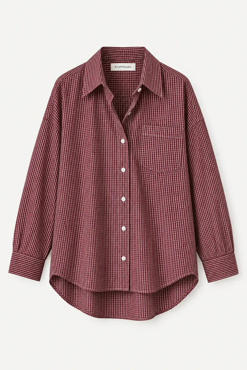 BYLOTTE Studios - Blouse - Elle Shirt - Bordeaux