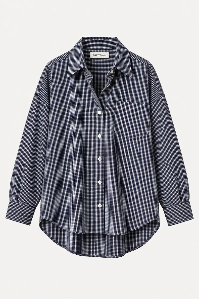 BYLOTTE Studios - Blouse - Elle Shirt - Navy