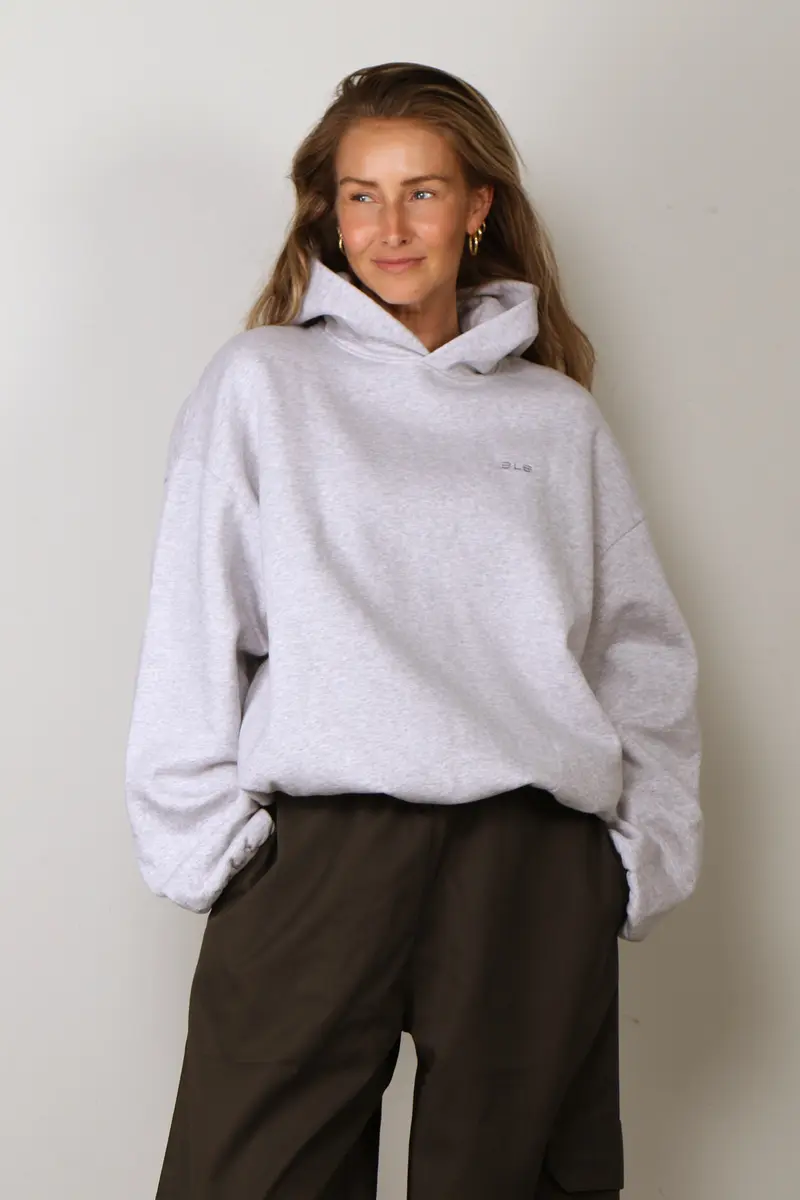 BYLOTTE Studios - Hoodie - Mabel Hoodie - Grey Melange