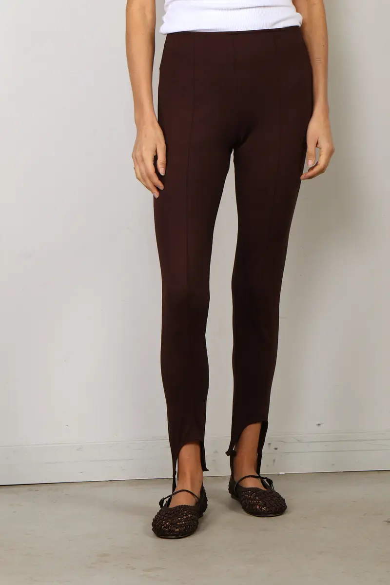 BYLOTTE Studios - Legging - Uma Legging - Dark Brown