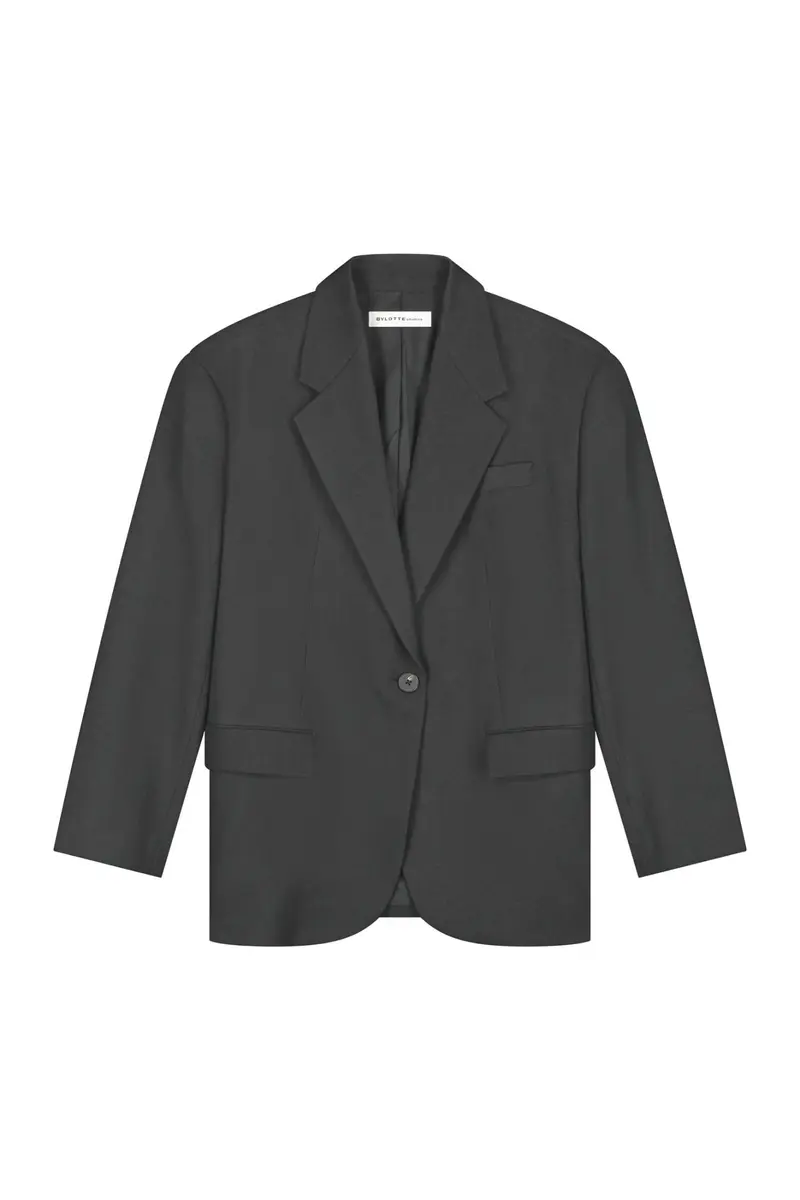 BYLOTTE Studios - Oversized Blazer - Harvey Blazer - Grey Melange