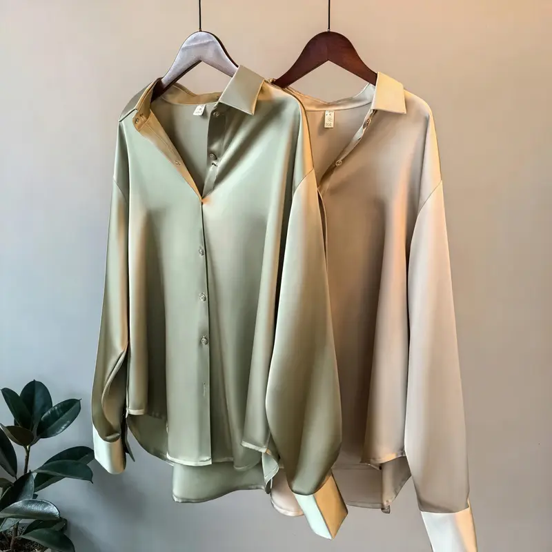 Camicia Classica con Dettagli Raffinati