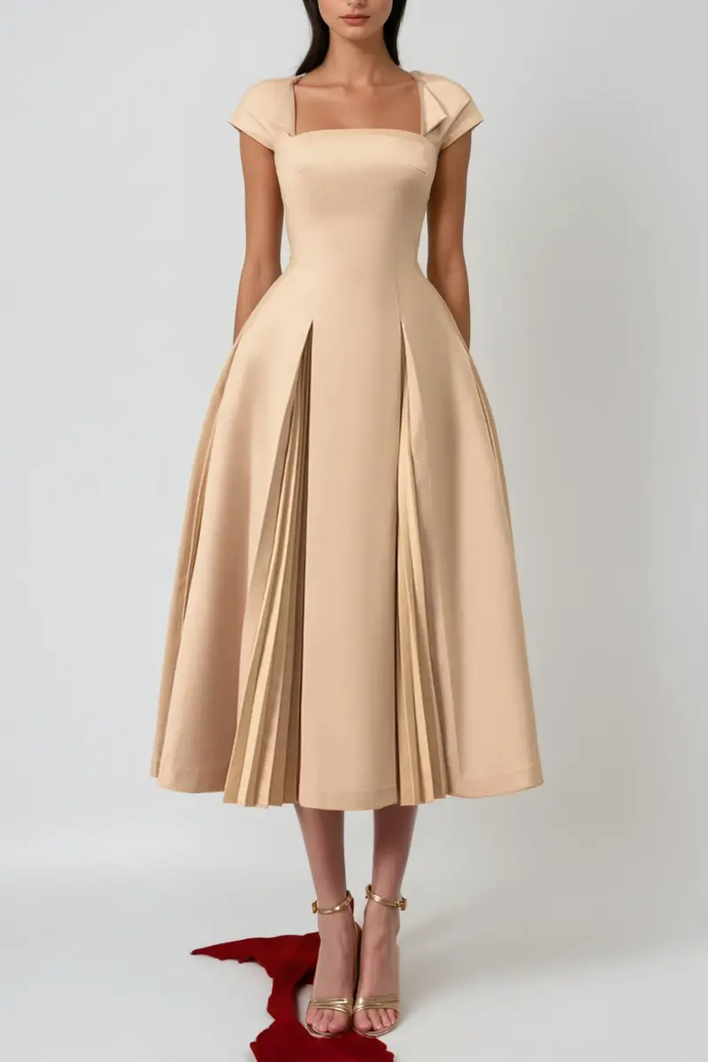 Candelario Ruch Midi Dress
