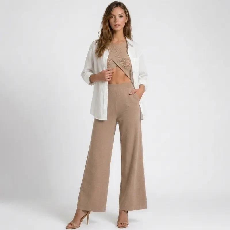 Carlena | Elegancki damski komplet trzyczęściowy łączący styl i komfort