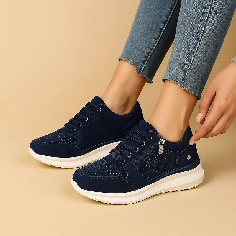 Carlena | Wygodne buty casualowe o szerokim kroju dla kobiet | Oliwia