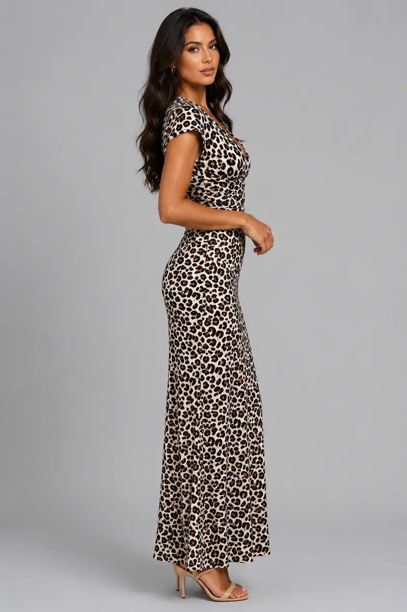 CARLOTTA | Maxikleid mit Flügelärmeln