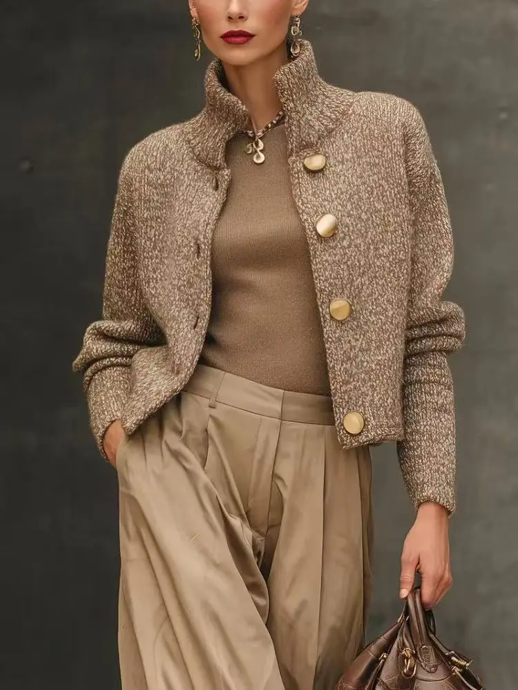 Carmelle™ | Tailored Wool Blend Jacket