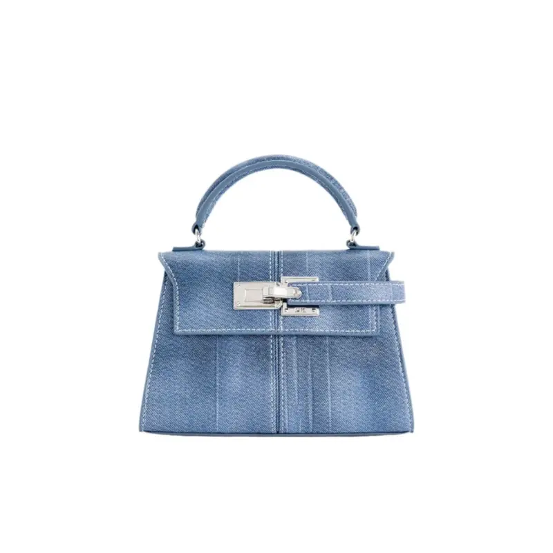 Carson | Torebka damska mini z rączką i zapięciem elegancka stylowa