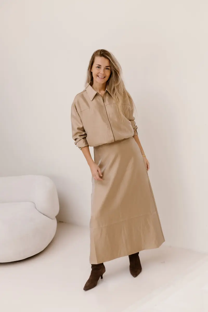 Catriona Skirt Light Camel