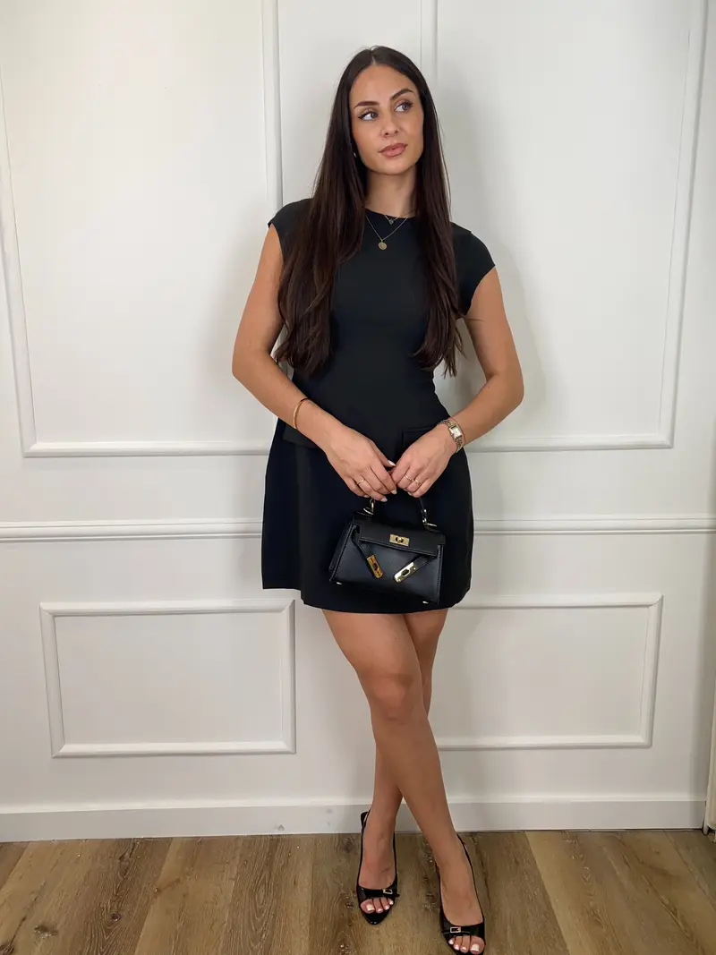 CELINE DRESS BLACK