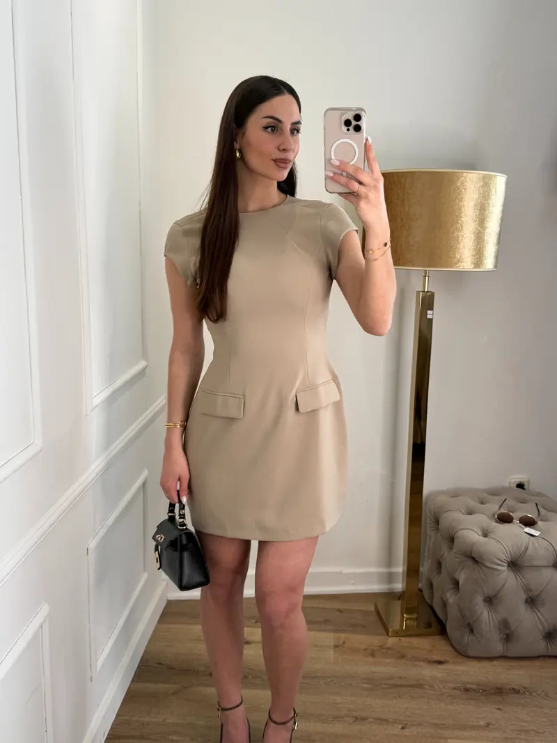Celine jurk taupe