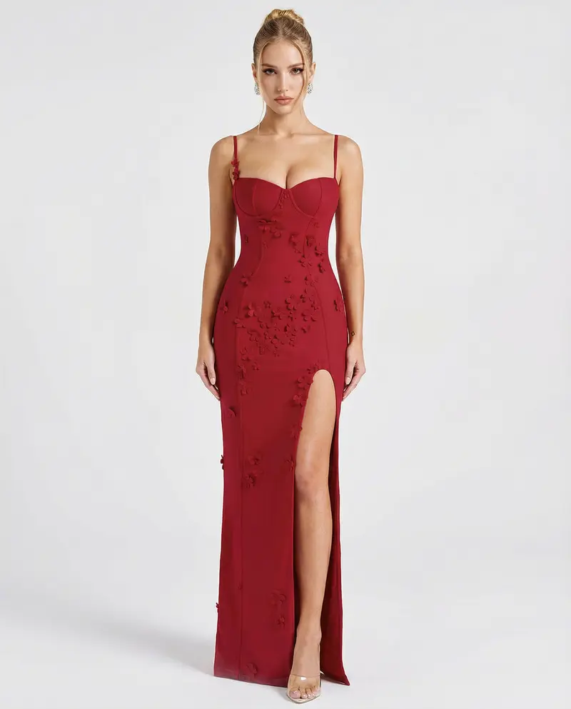 Charlotte| Luna Slit Maxi