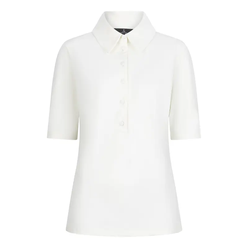CHIC POLO SHIRT - off white