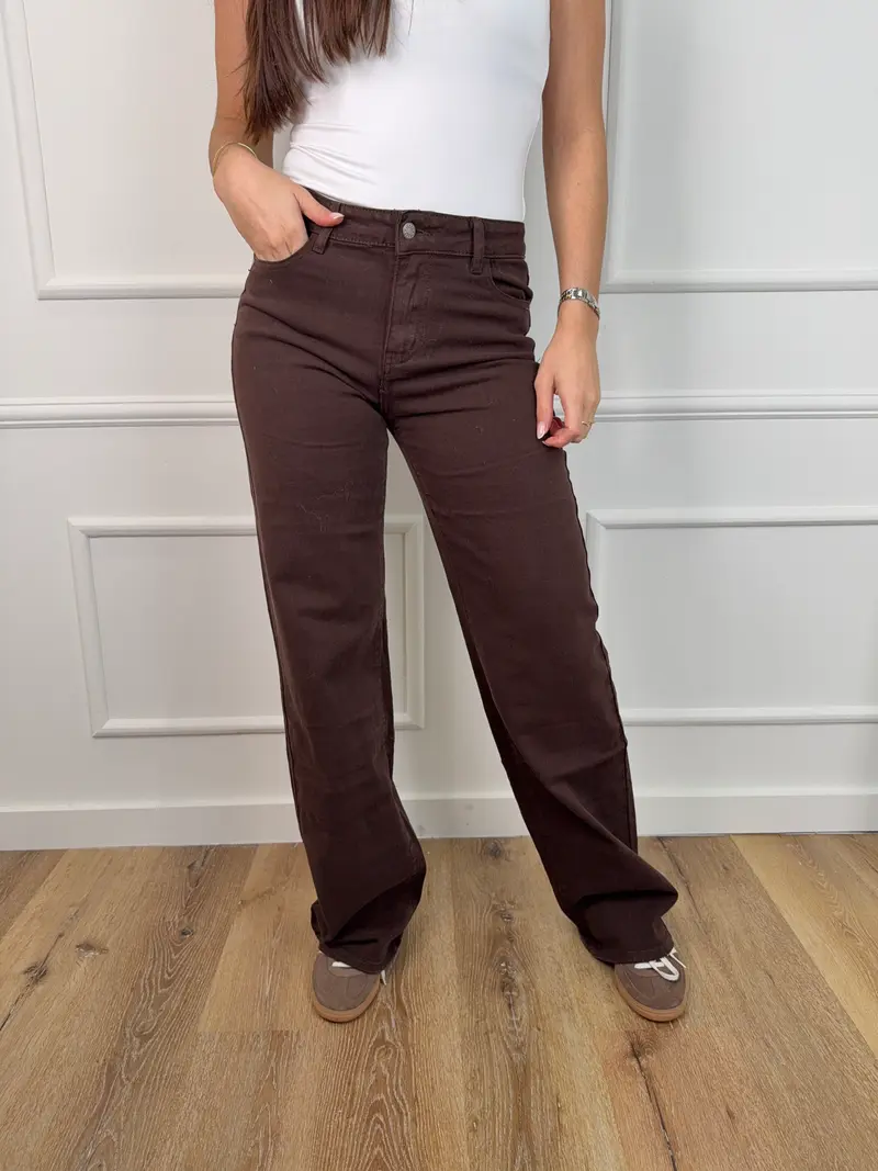 Cien Jeans Bruin Extra Lang