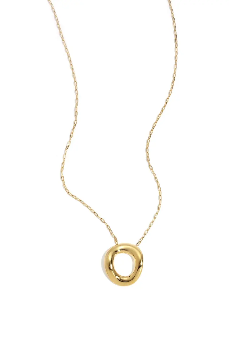 Cirkel hanger ketting
