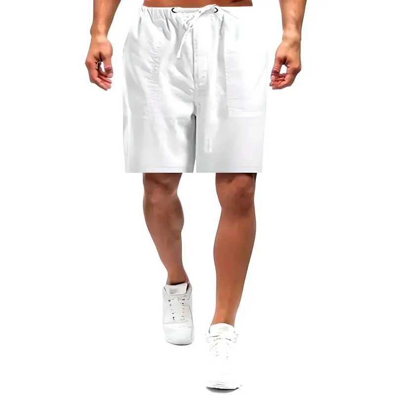 Claes | Leinen Strandshorts