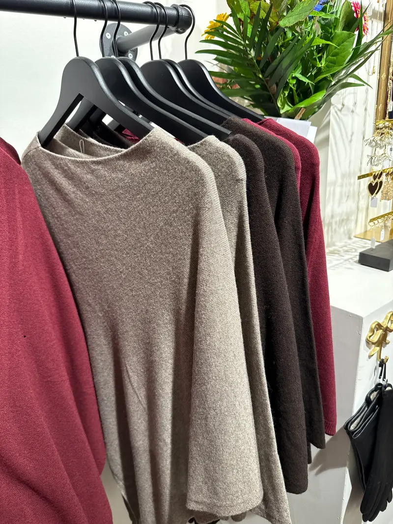 Clea Poncho Cashmere