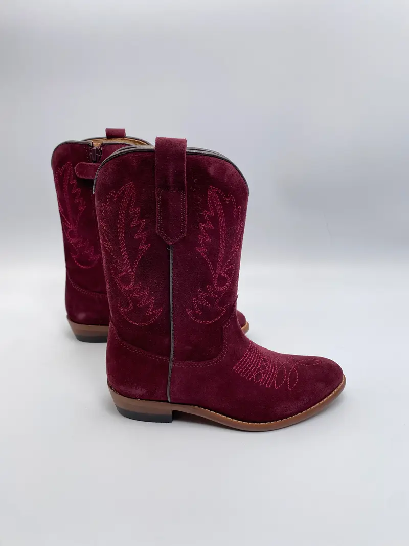 Clic! Cowboylaars 20200 burgundy