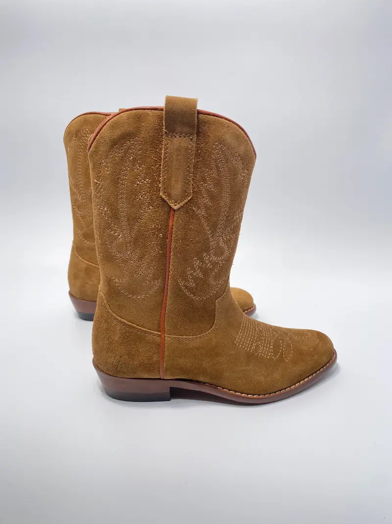 Clic! Cowboylaarsje Serr.Lux cognac