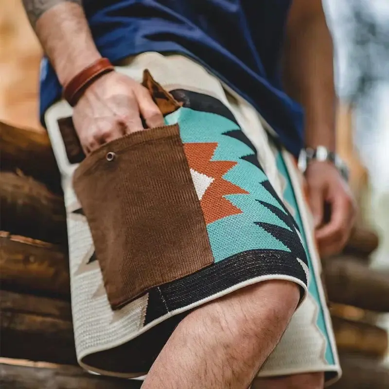 Colin | Tribal Print Shorts