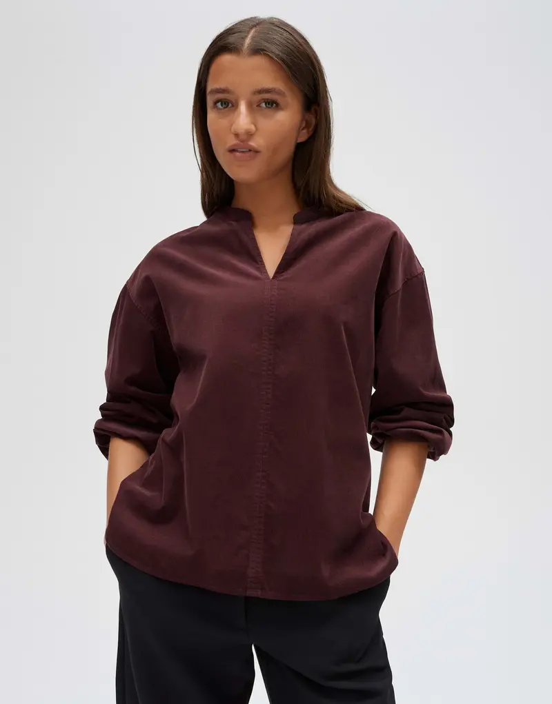 Corduroy Blouse Flando