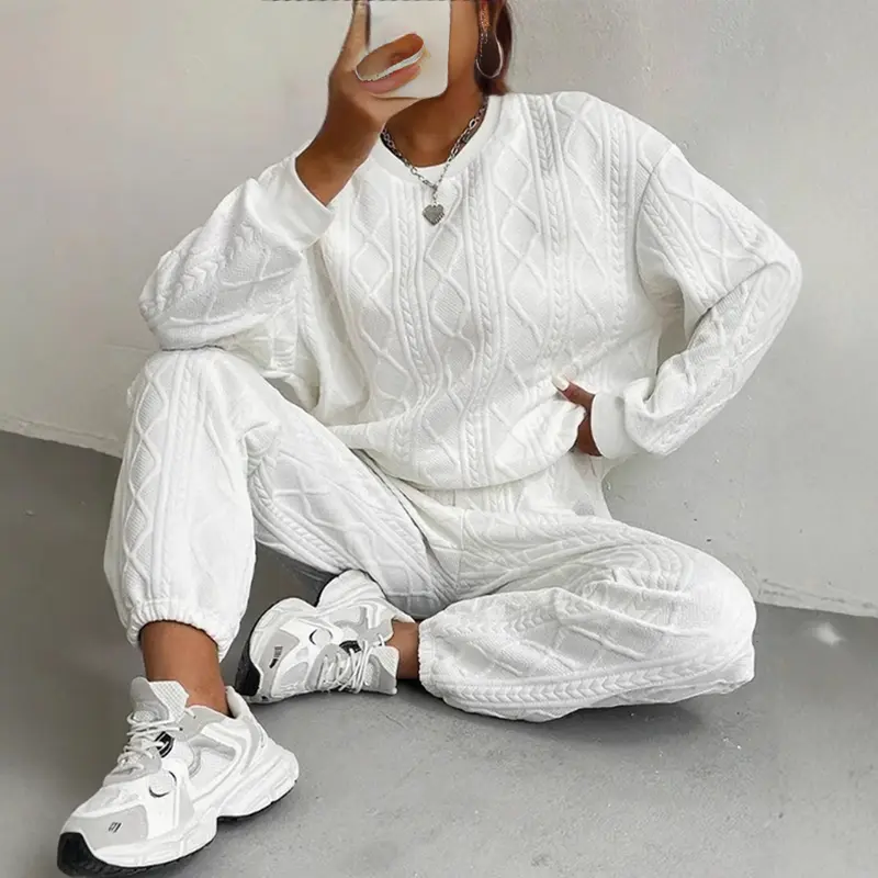 Cozy Knit Jogger Set