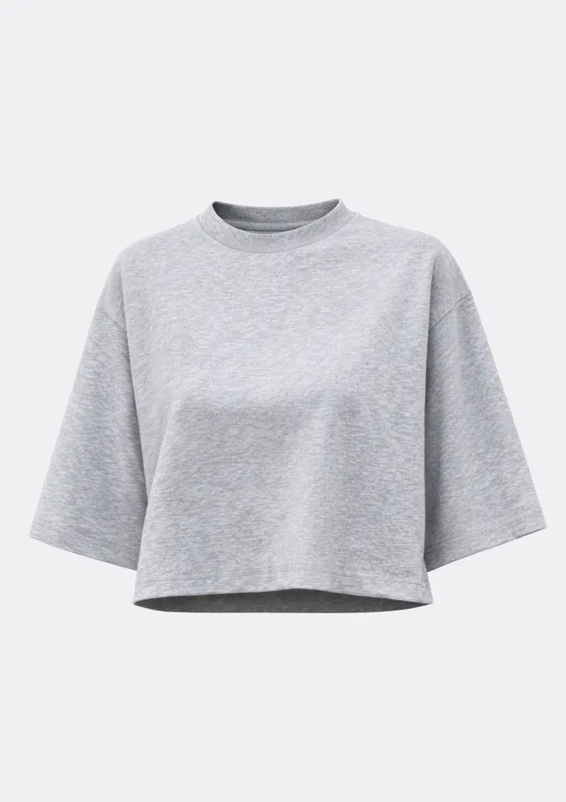 CROPPED BOYFRIEND T