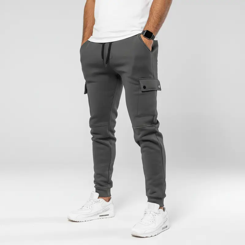 Cropped Jogginghose Mit Tasche - Rene