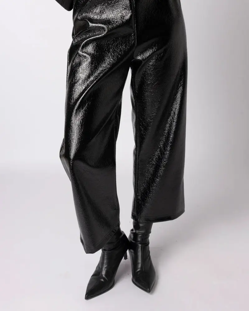 CROPPED LACK PANTS