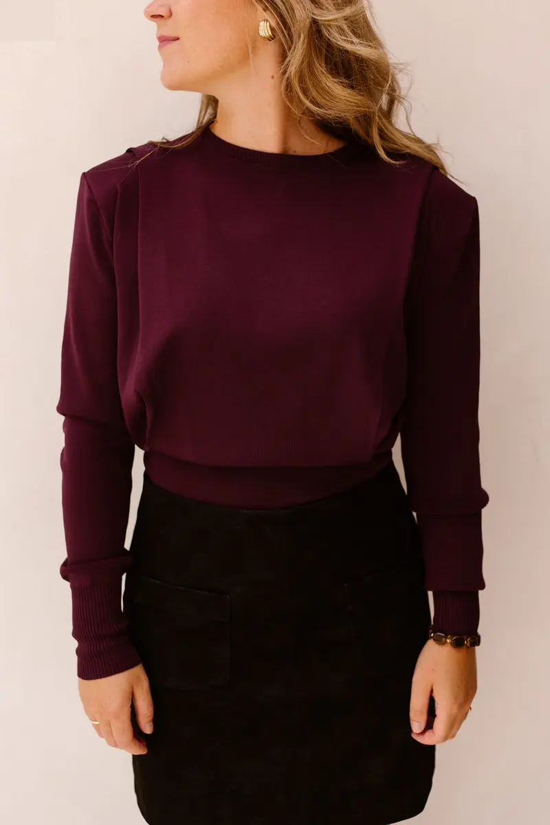 Daisy top plum
