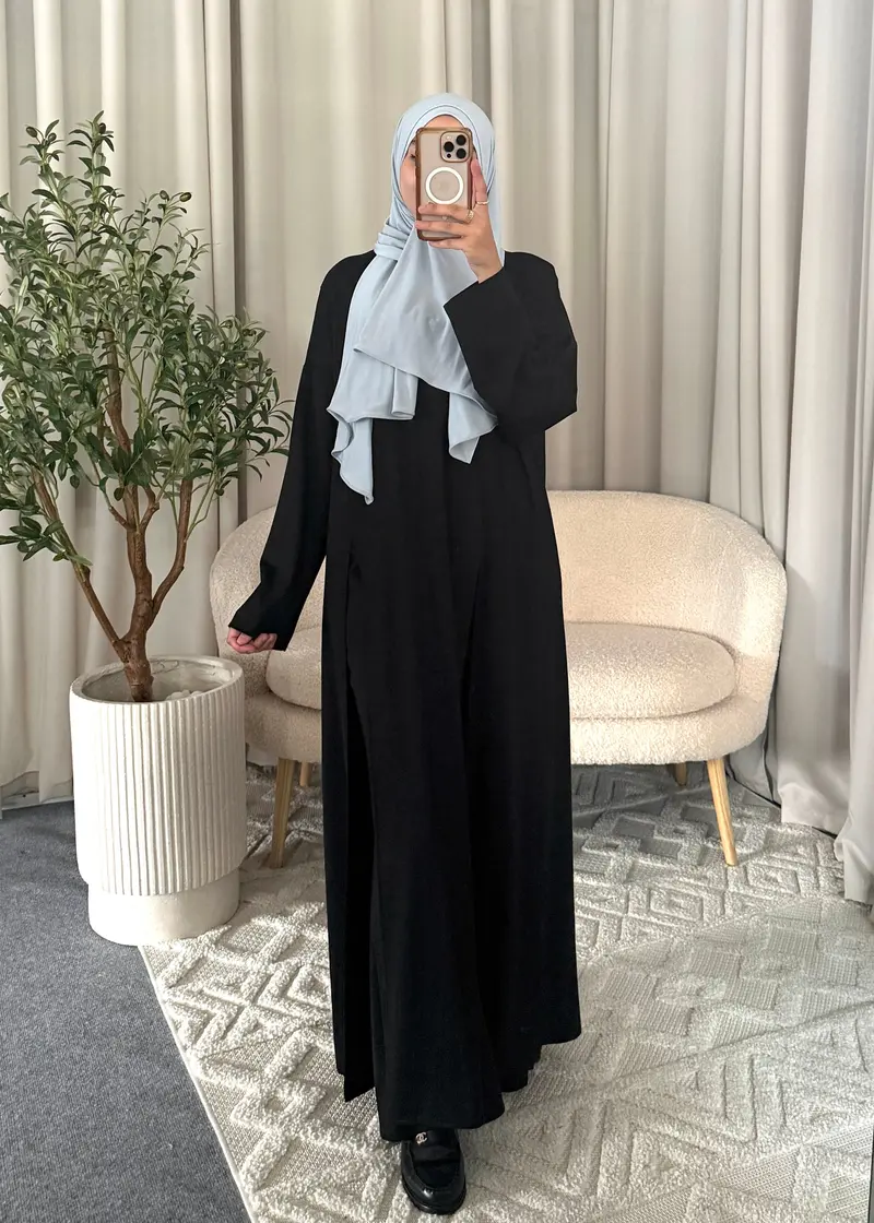 DALIA LONGLINE SET BLACK