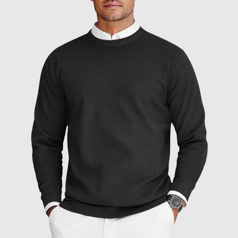 David | Herren Weihnachtspullover für Layering Herbst