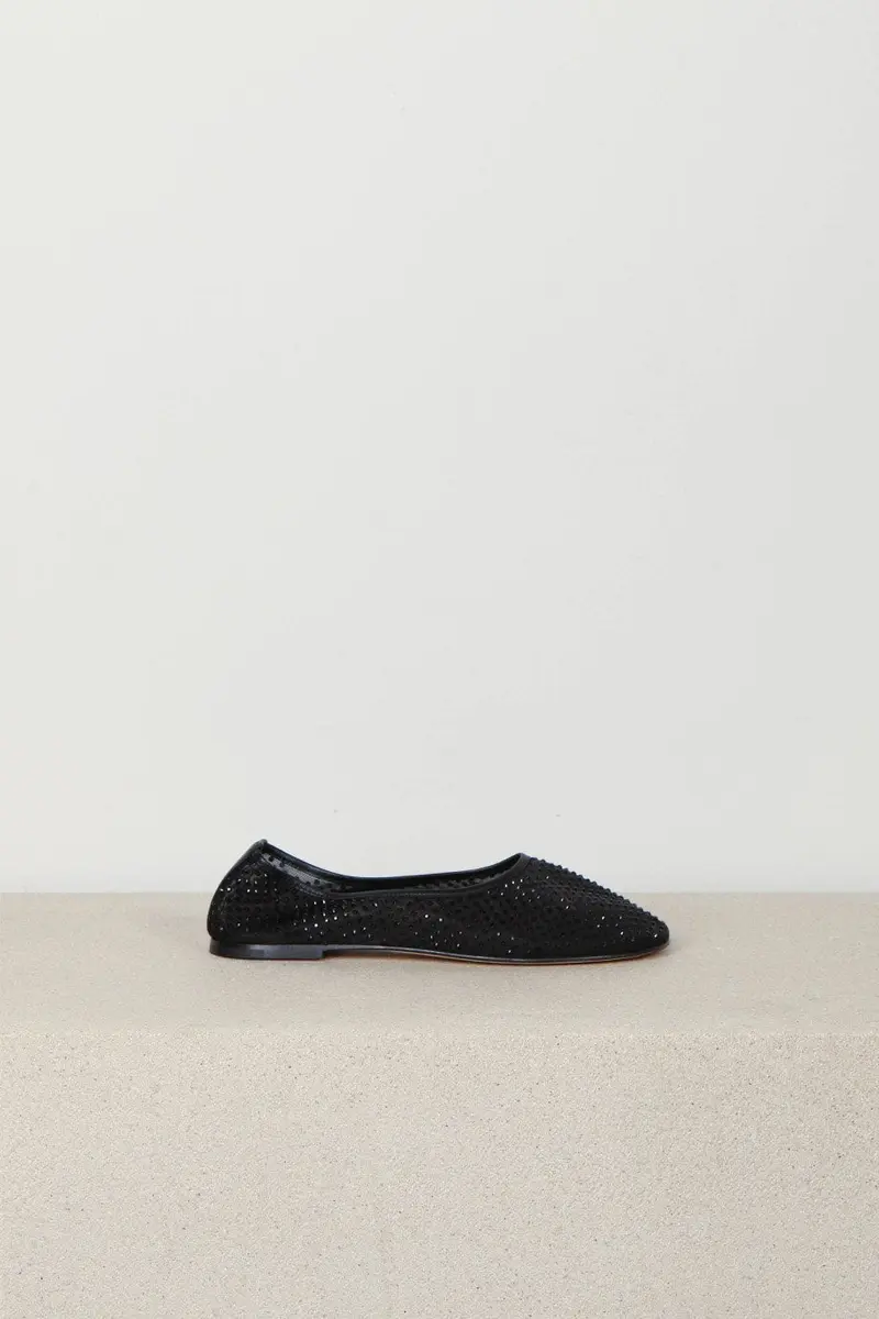 Dear Frances - Ballerina's - Balla - Mesh - Crystals - Black