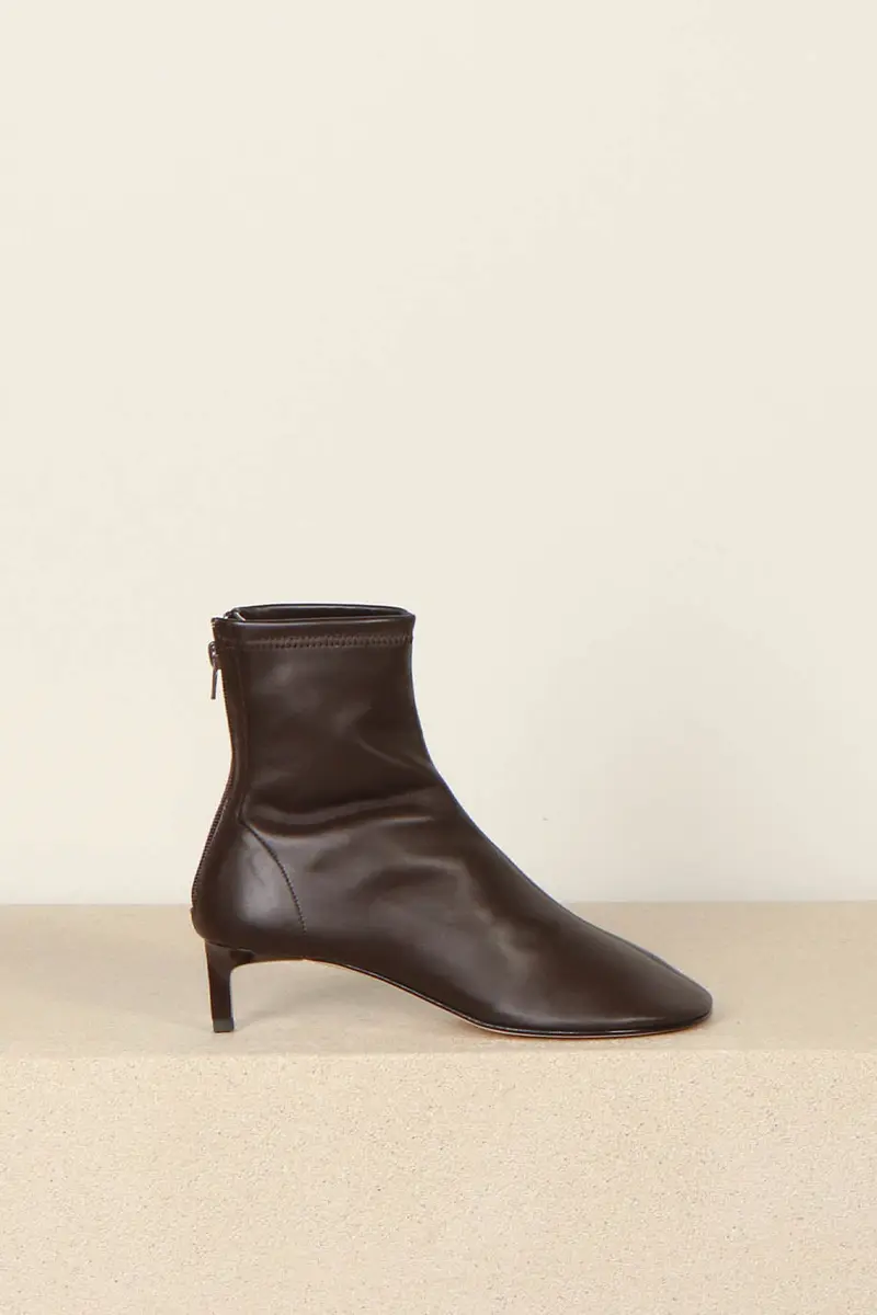 Dear Frances - Laarzen - Fio Kitten Bootie - Espresso
