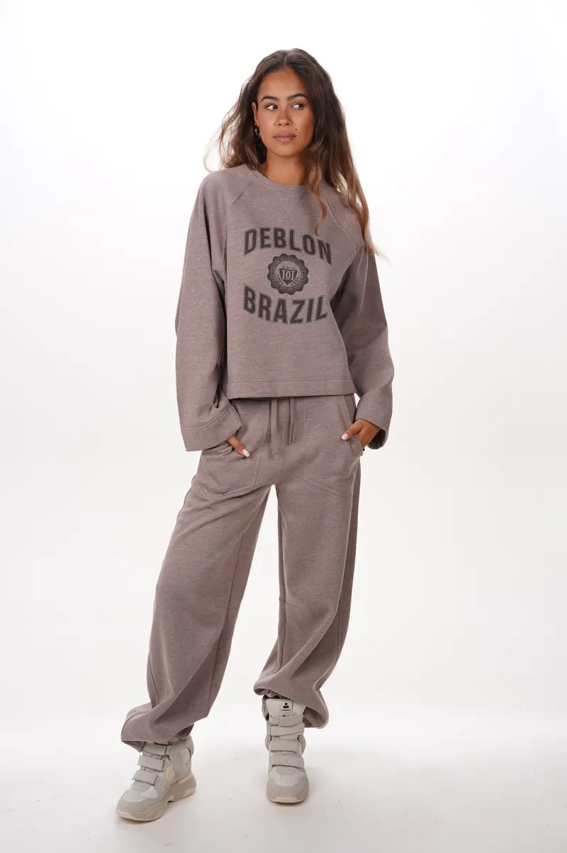 DEBLON Trousers Jayden wide leg jogger
