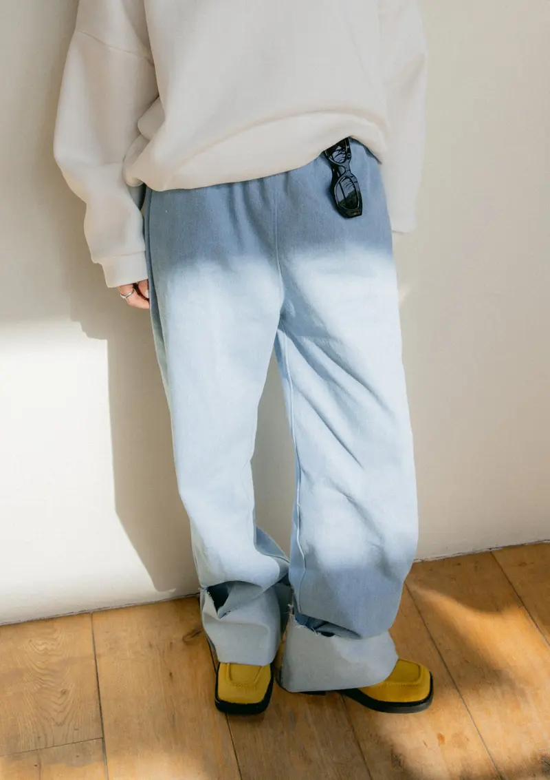 DENIM FOLD JEANS
