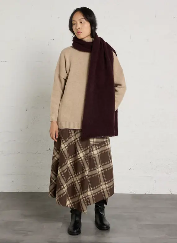 Des Petits Hauts alouette sjaal prune