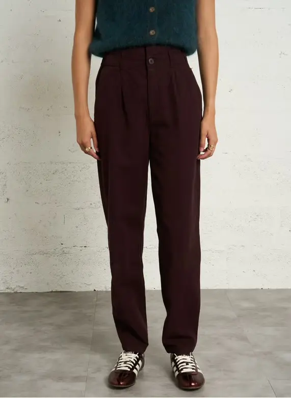 Des petits hauts pantalon santino prune