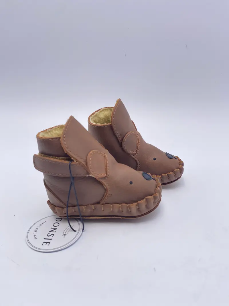 Donsje Amsterdam kaki classic lining bear cognac