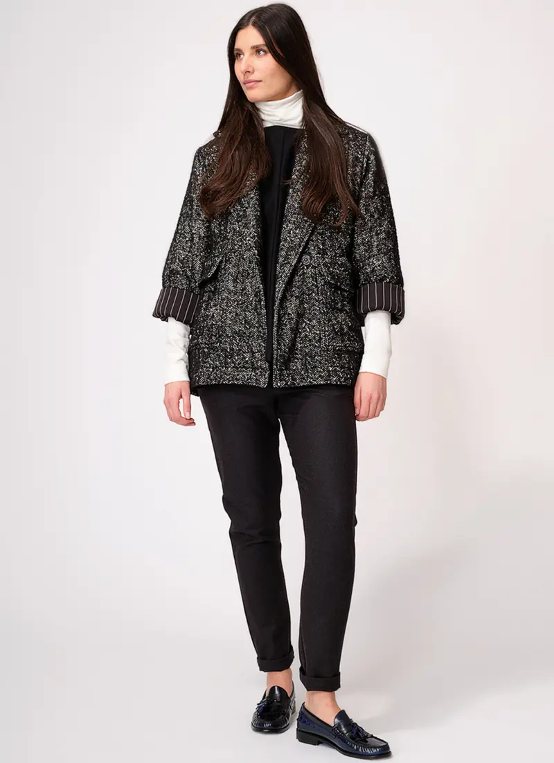 Dutchess carrot pants dark grey