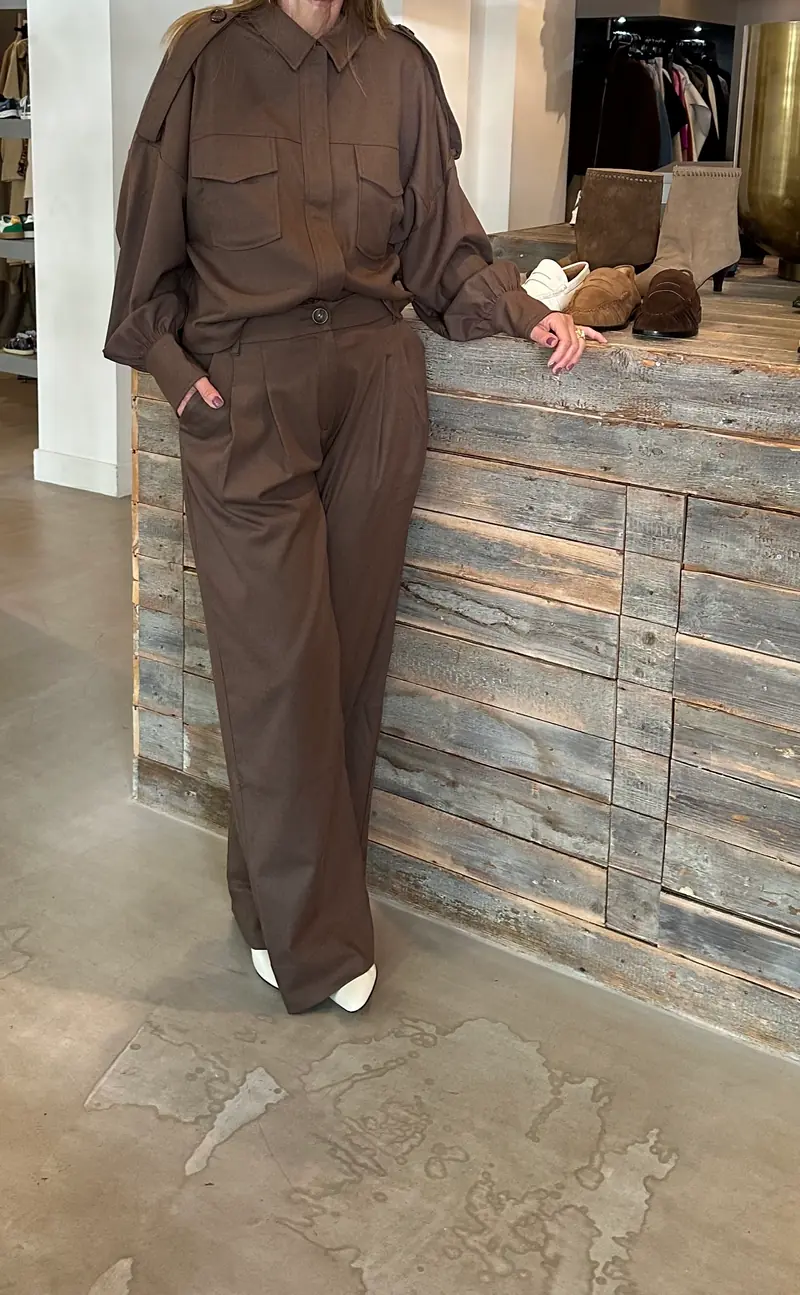 Dutchess Oxford Pants Brown