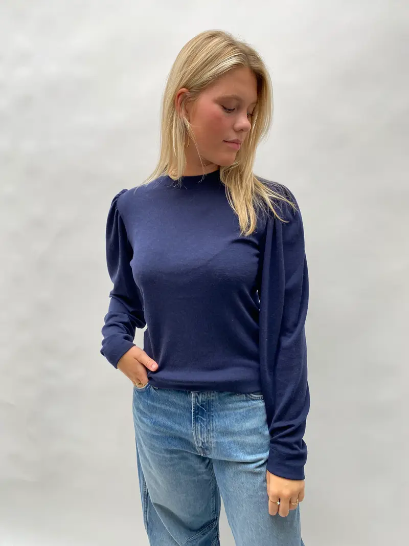 Dutchess tiffany top navy col 400
