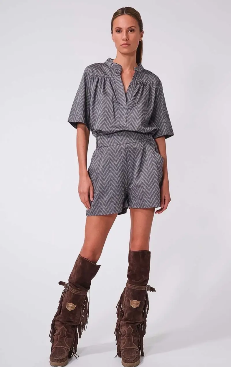 Dutchess toulouse top zig zag