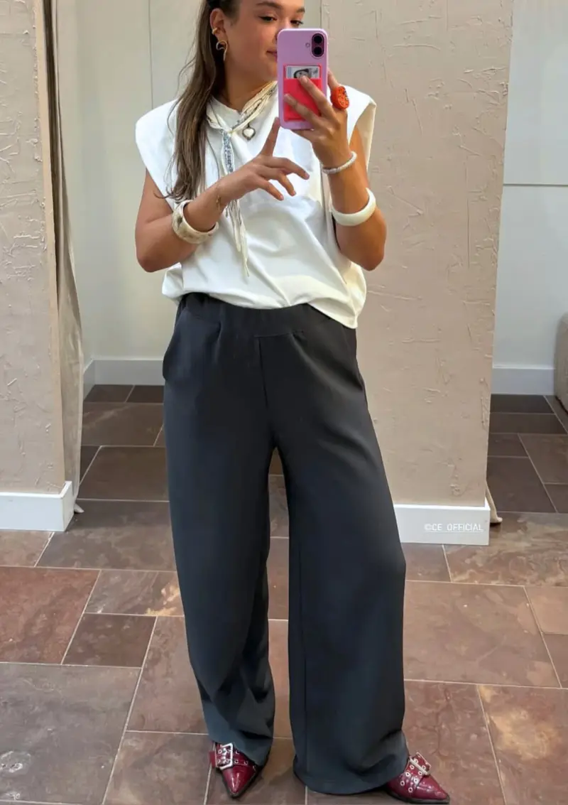 EASY WIDE PANTALON