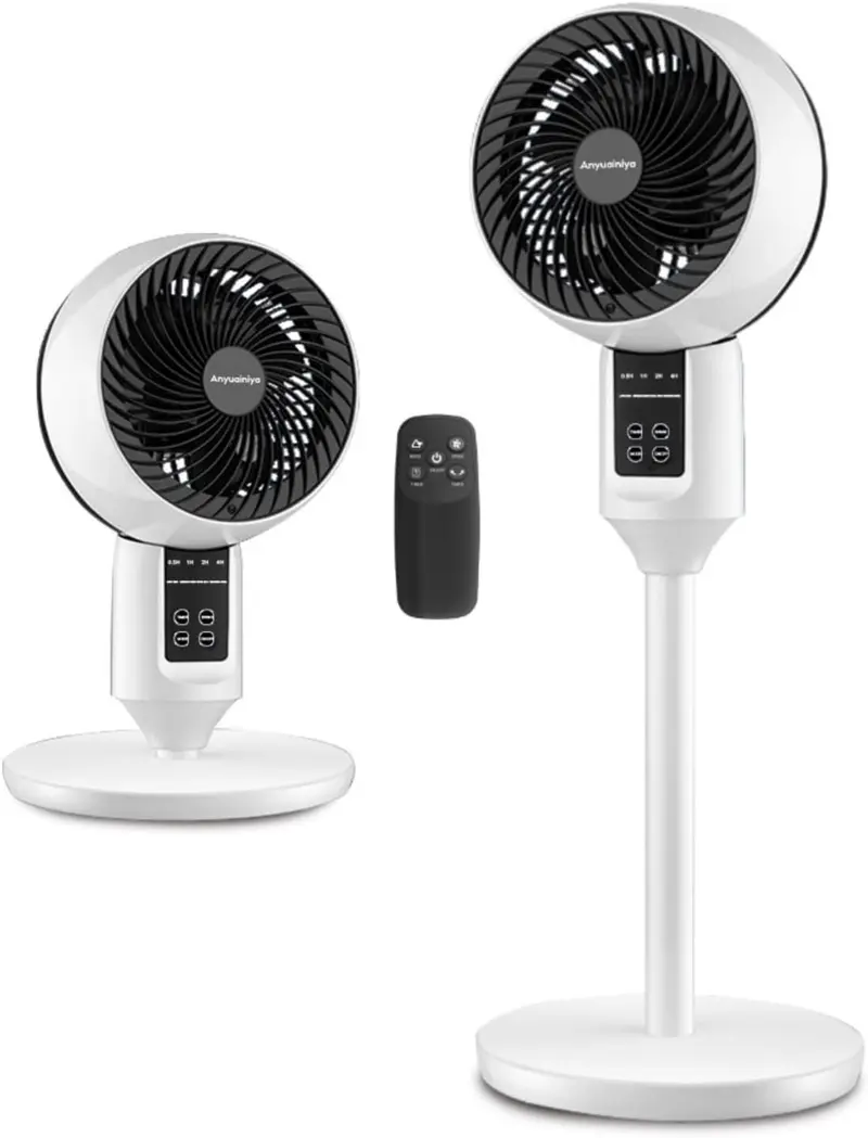Einstellbarer Standventilator mit 3D-Oszillation – Aerion
