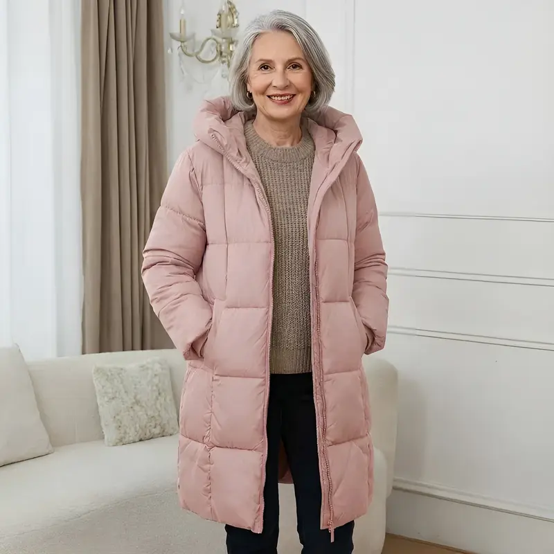 Élancia™ | Casual Duvet Jacket with Hood